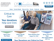 Tablet Screenshot of oshfoundation.ca